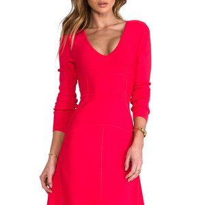 BCBG MAXAZRIA Sydney dress in red berry